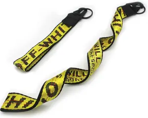 (2 pieces combined) neck lanyard fashionable lanyard keychain strap for ID holder, key, mobile phone, wallet, jeans decoration lanyard