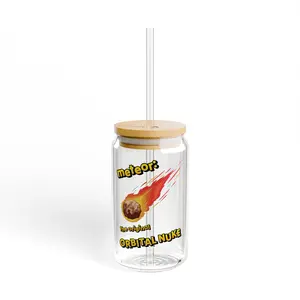 Meteor OG Nuke glass 16oz - Dungeons and Dragons fun quote, RPG gaming, D&D player gift, Dungeon Master present, geeky drinkware, gamer