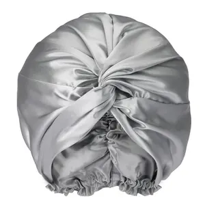 Silk Bonnet - 100% Mulberry Silk - Anti-Frizz Hair Protection - Extends Blowouts