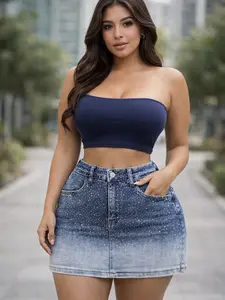 Mix Denim Skirt/Short Mix Denim Skirt/Short