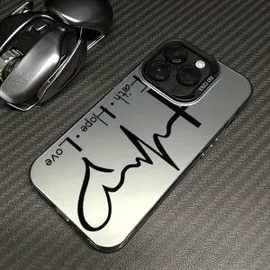 Case for iPhone 17 Pro Max 16 Plus 15 14 13 12 11 Air E Suitable for Both Men And Women Shockproof Silicone PC Back Protective Smartphone Cover