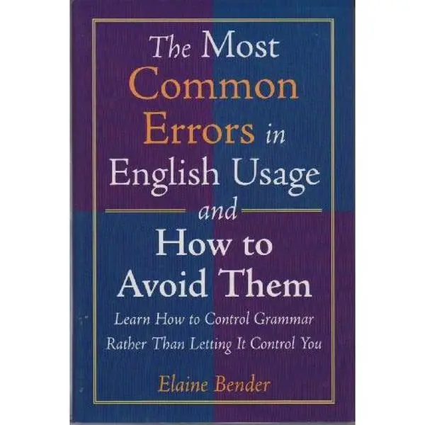 USED-The Most Common Errors in English Usage and How to Avoid Them by Elaine (Hardcover)
