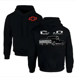 Retro Chevy C10 Truck 2-Sided T-Shirt / Hoodie, Classic Pickup Truck Apparel,  Made in USA, Gift for Truck Lovers, For Men, For Dad, Top Menswear