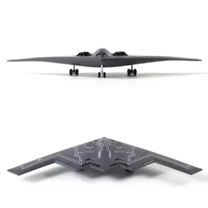 1/200 Scale Model of American B2 Spirit Strategic Bomber, Alloy Construction, Retractable Landing Gear, Detailed Design, Detailed Airplane Model
