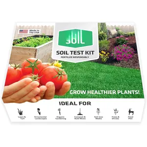Test Kit, Unlock Your Lawn & Garden Potential, Complete & Accurate Nutrient and pH Analysis with Recommendations Tailored to Your  and  Needs