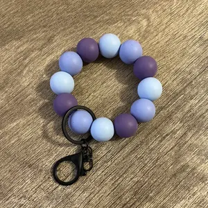 Purple Lavender Mini Wristlet