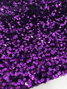 Purple Sequin on Velvet Purple Sequin on Velvet