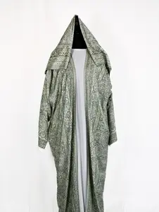 Kashmiri Pashmina Abaya — Stone Collection