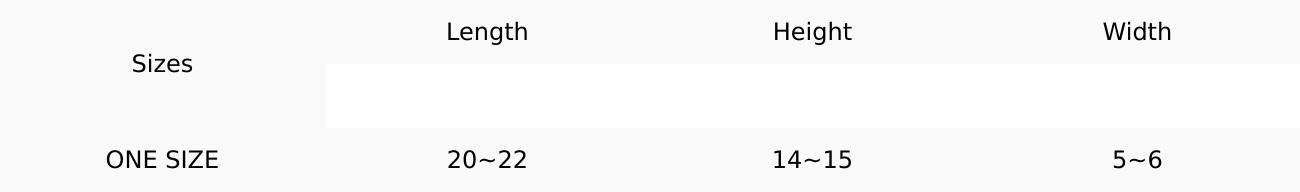 Black Waterproof Zipped Crossbody Chest Bag 20*5*14cm