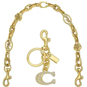 2 pack Bag Charms KeyChains,Purse Charm Extender Chain,Cute Vintage Handle Replacement Accessories,Gifts for Women, Keychain For Bags