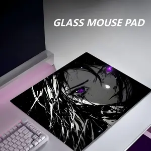 Control Type Glass Mouse Pad Professional Fps Gaming Smooth Feel, High-Quality Precision Control Surface, Ideal for Gamers & PC Users