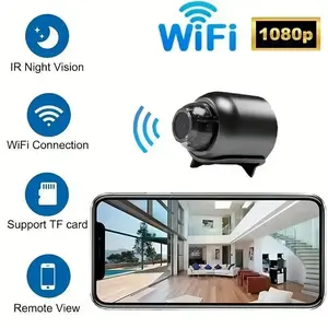 1pcs Wireless Surveillance Camera X5 Night Vision 2.4GHz/5GHz WiFi Wireless Smart Security Camera - High Definition, 360 ? ? Rotation, Black, Ideal for Home And Office Surveillance, Office Wireless Surveillance Camera |   Modern Ca