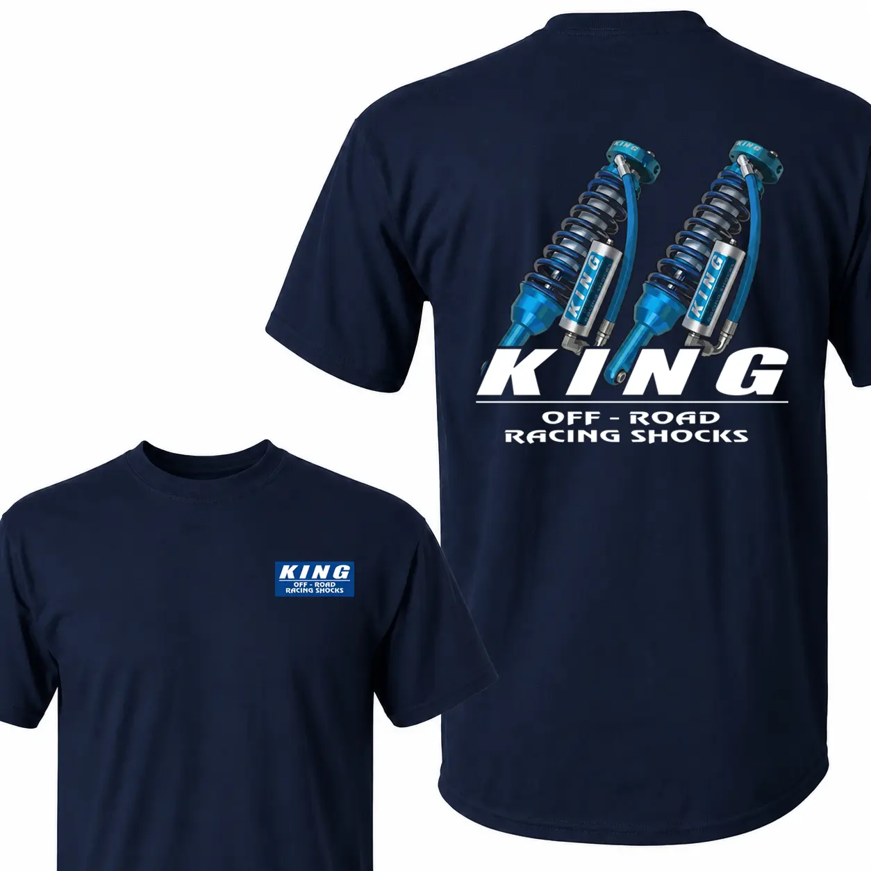 Navy-Slim fit T-shirt