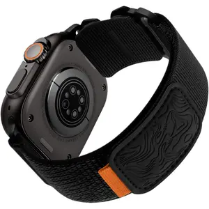 Compatible with Apple Watch Ultra 3 Band Men Women, Wide Tactical Stretchy Nylon Soft Loop for iWatch 49mm(Ultra 3/2/1),46mm(11/10),45mm(9/8/7),44mm(SE3/SE2/SE/6/5/4),42mm(3/2/1)