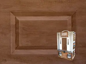 Giani Wood Look Front Door Paint Kit for Elevating Your Entryway - Covers 45 Square Feet