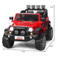 Style 1 - Red - Without LED lights