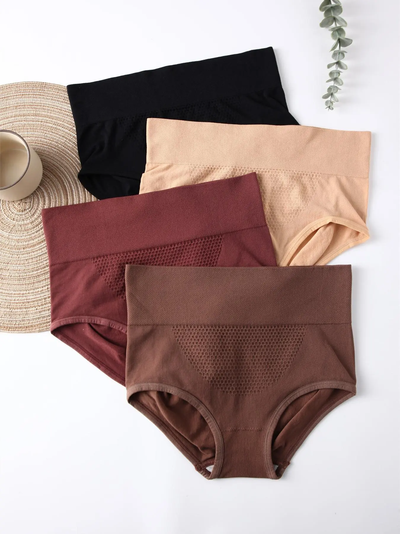 Women's Solid Color Seamless Panty, Breathable Comfortable Antibacterial Postpartum Maternity Panties, Maternity Undies for Postpartum & Daily Wear, Women's Maternity Underwear for All Seasons, Soft Breathable Underwear
