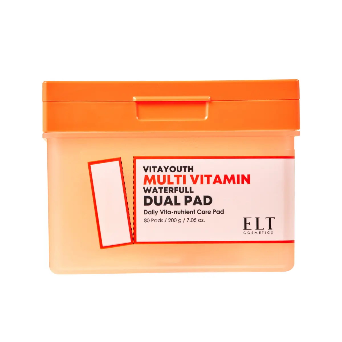 ELT Waterfull Dual Pad 7.05 fl oz. (200g, 80 Pads) – Hydrating and Brightening Exfoliating Toner Pads