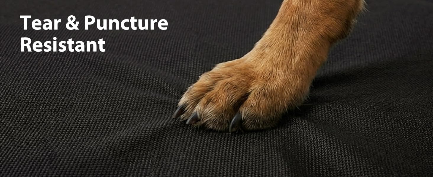 Orthopedic Dog Bed for Large Aggressive Chewers - Parachute Tough Striped Fabric, Chew-Resist. & Scratch-Resistant, 4" Joint Support Foam, Self-Cooling Modern Dog Mattress for Longevity Orthopedic Dog Bed for Large Aggressive Chewers - Parachute Tough Striped Fabric, Chew-Resist. & Scratch-Resistant, 4" Joint Support Foam, Self-Cooling Modern Dog Mattress for Longevity