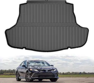 For Toyota Camry/Camry Hybrid 2018-2025 All Model Custom Fit All Weather TPE Cargo Liner 3D Laser Measured Trunk Mat Full Protection Car Accessories