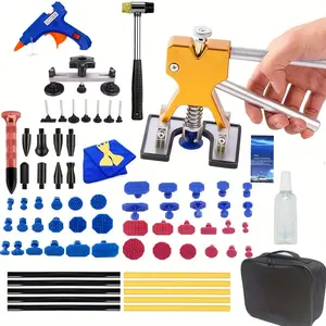 Car Dent Removal Manual Tool Set, Car Dent Repair Kit, Dent Remover Tool for Car, Suitable for Home Garage Use with Dent Repair Tools, Car Body Repair Tool Set