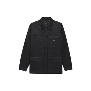 VANS Men's Drill Chore Coat Jackets - Stylish Insulated Cold-Weather Casual Menswear Top with Nylon-Polyester Body, Button Closure, Patch Pockets, Long Sleeves, ThermoBall™ Insulation, Water-Repellent Durability