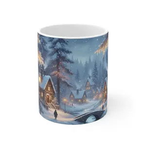 Cozy Winter Wonderland Mug, Perfect Holiday Gift, Hot Cocoa Mug, Winter Decor, Festive Coffee Cup