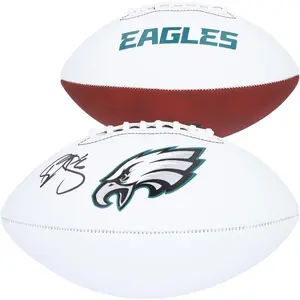 Donovan McNabb Philadelphia Eagles Autographed Franklin White Panel Football - Fanatics Authentic Certified