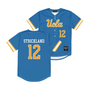 UCLA Baseball Blue Jersey - Zach Strickland