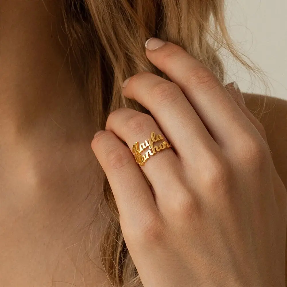 Meala Custom Name Ring