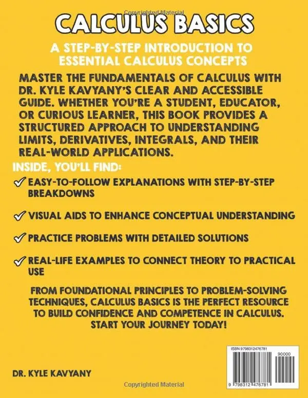 Calculus Basics: “A Step-by-Step Introduction to Essential Calculus Concepts” - TikTok Shop