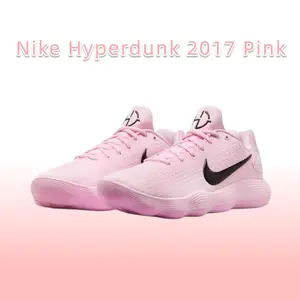 Nike Hyperdunk 2017 Low Top Basketball Shoes for Men in Pink Color-IM3368-606