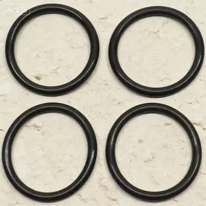 Replacement Rubber O-Rings for 3-Tier Sink Drain Valve - 4 Pack, Compatible with T&S Brass 010389-45 Twist Waste Drain Stopper, Durable Sealing Gaskets, Plumbing Repair Kit, Easy Install Washers for Commercial Sink