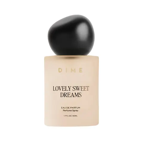 DIME Perfume Lovely Sweet Dreams, Warm Vanilla and Floral Scent, Hypoallergenic, Clean Perfume, Eau de Toilette For Women, 1.7 oz / 50 ml