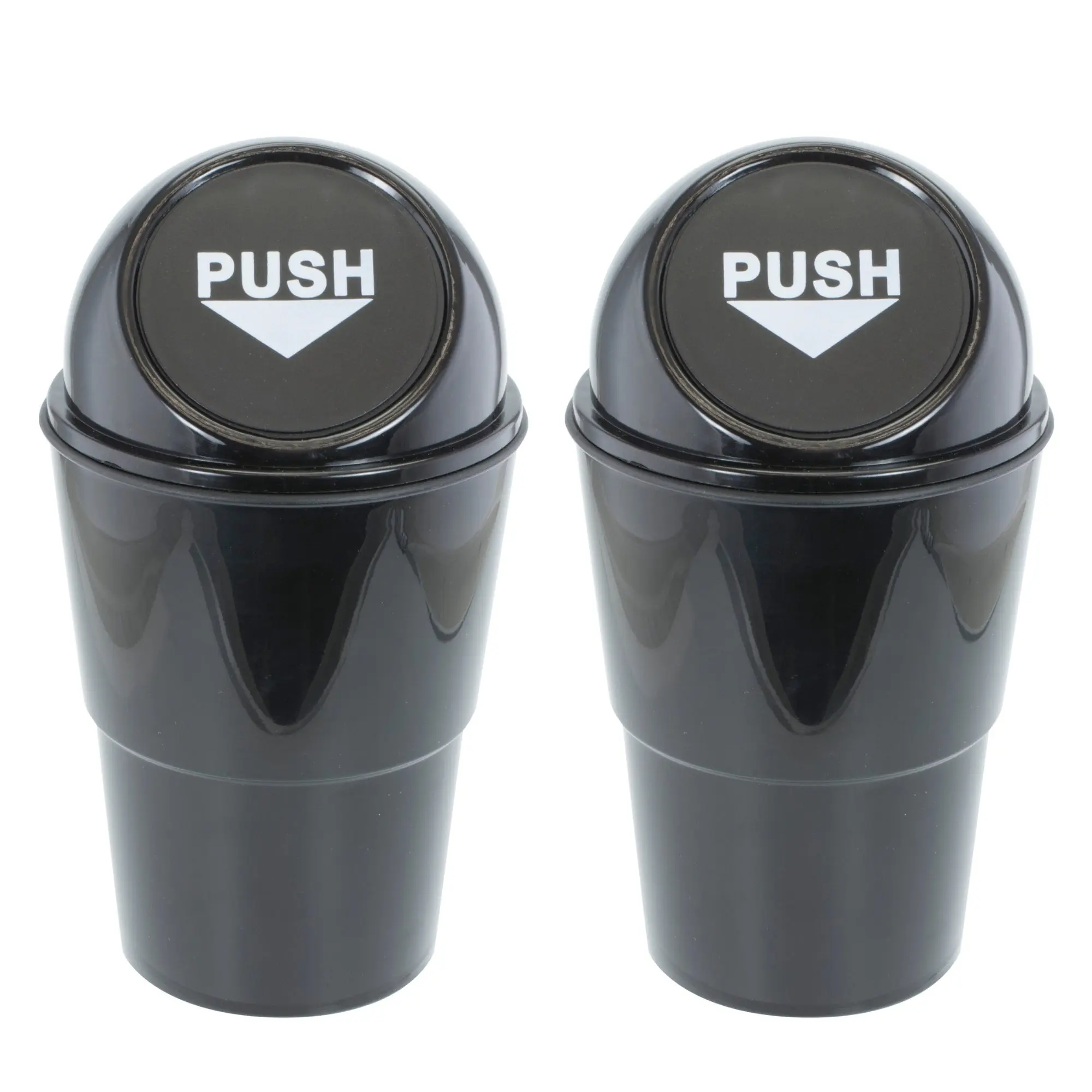 2-Pack Car Trash Can - Car Organizers and Storage, Automotive Cup Holder Stowing & Tidying Accessory