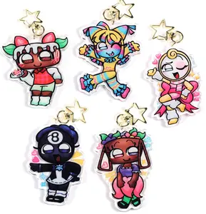 Dandy’s world Toons acrylics keychain - Cosmo | Yatta | Toodles | Bassie | Glisten |