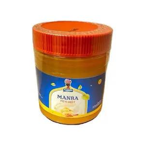 Mamba Piké Haitian Spicy Peanut Butter 16 Ounce (Pack of 1) No Sugar Added, Ambient Flavor Flavored Pickle Tropical Flavored Pickle