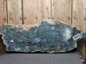 Moss Agate Polished Slab - 1" Thick - Natural Stone