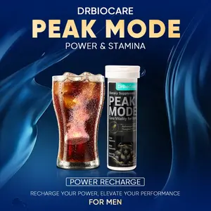 【NEW】DrBioCare PEAK MODE – Men’s Daily Energy & Performance | Effervescent Tablets