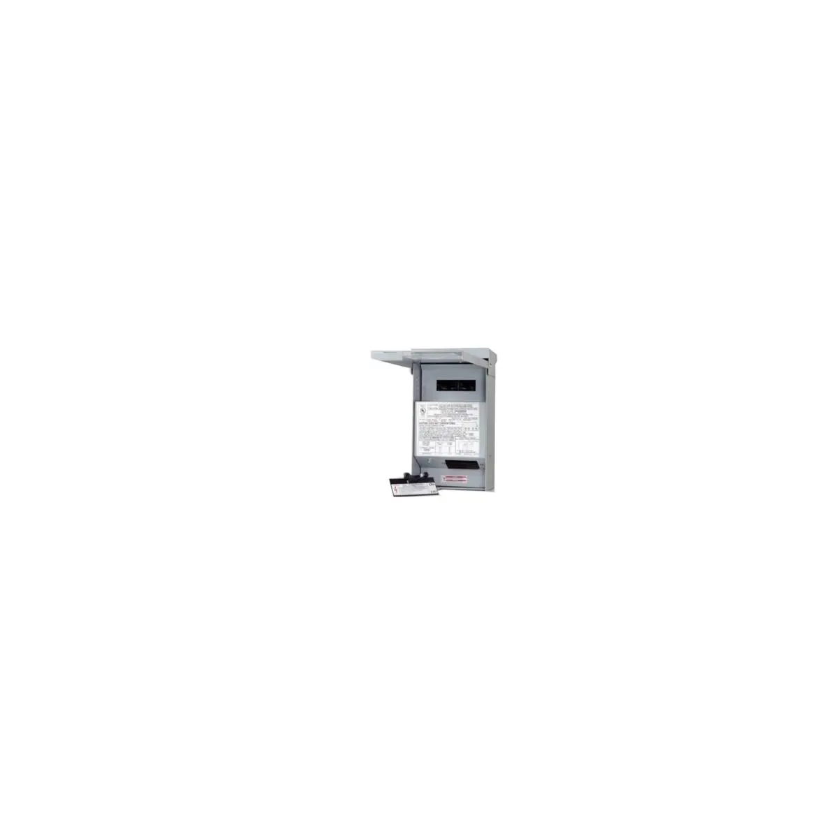 Eaton Outdoor Non-Fused Air Conditioning Disconnect, 60-A 240V, 20A Type, Factory-Installed Household Appliance Part
