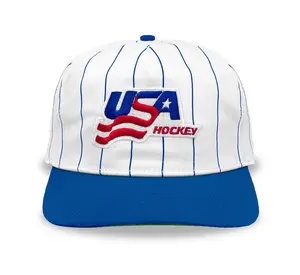 Celly Hockey. USA Hockey Snapback in Pinstripe