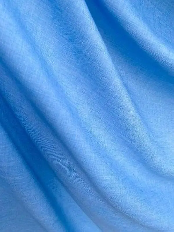 Baby Blue Poly Poplin