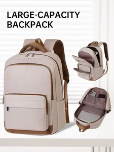 A universal backpack, a large capacity travel backpack, Airline approved backpack, multiple zipped pockets, adjustable shoulder straps, suitable for business trips and daily commuting, Flight Approved Backpack