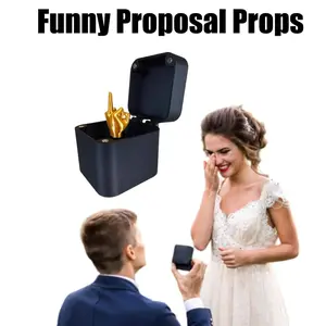 Fascinating Christmas Gift, Creative Surprise Finger Gesture Design Box, Ideal Present for Friends and Family, Unique Holiday Gift Idea