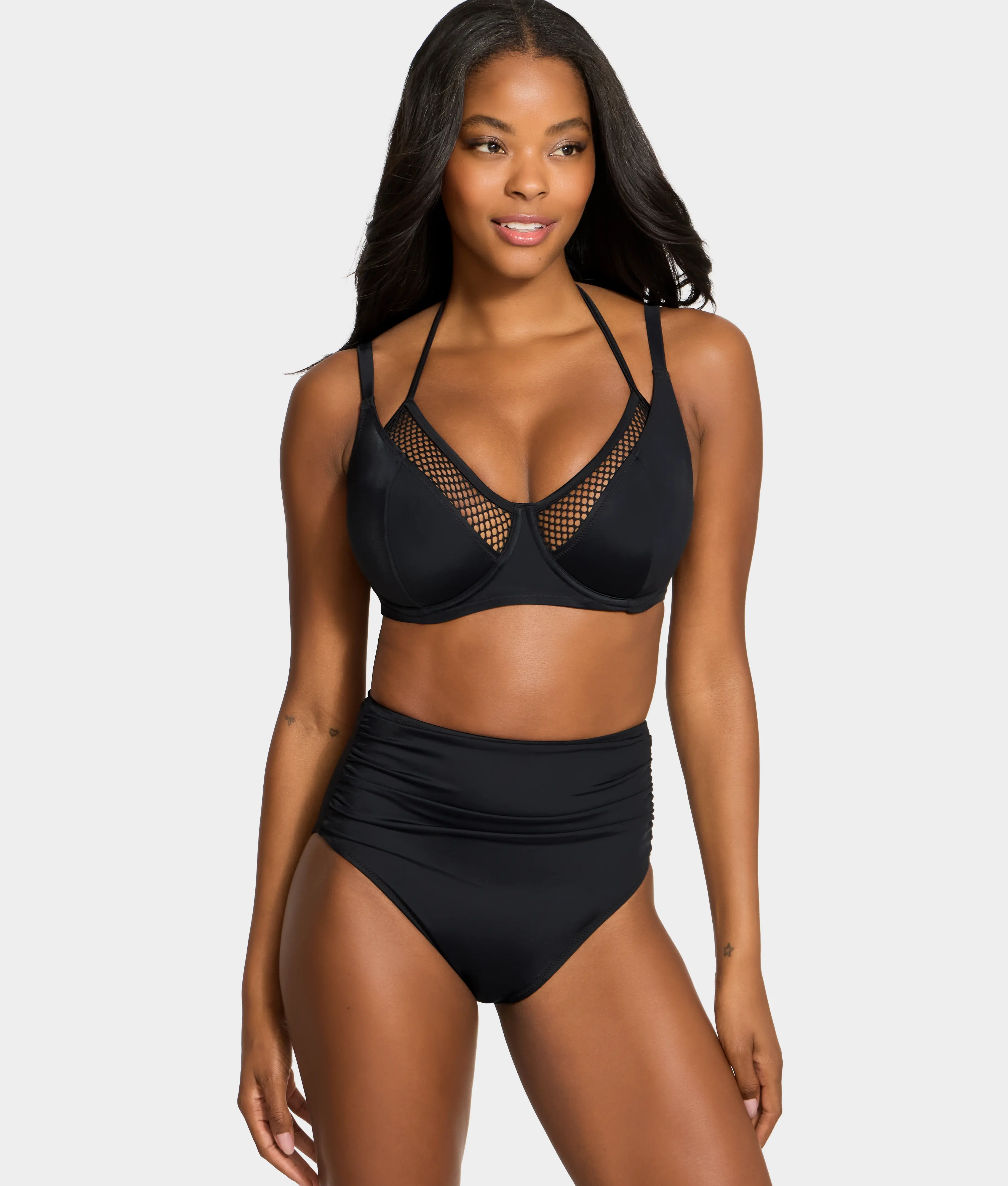 Mesh Bikini Top