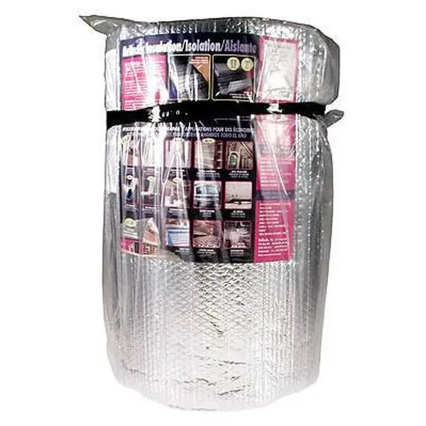 Reflectix BP48050 Lightweight Aluminum Foil Multi-Layered Reflective Bubble Pack Insulation, 48 in. x 50 ft. - 5/16 inch, Heat Resistant, Easy to Install for Sailing Wall, Metal Applications (Sports & Outdoor Water Sports), Attic, Environmentally Safe, Po