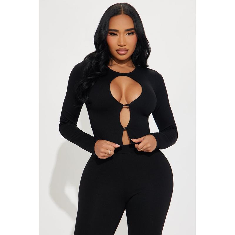 Mia Date Night Capri Pant Set - Black