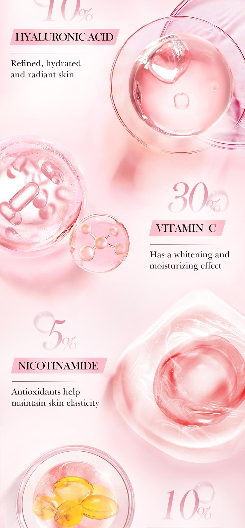 4-in-1 multifunctional face cream with a highlymoisturizing formula and a delicate texture,containing multiple skincare ingredients thatprovide hydration, firming, repair, andnourishment. Suitable for daily skincare use.