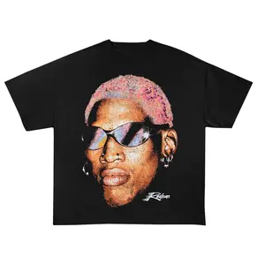 Dennis Rodman 90s Bootleg Graphic Tee, Vintage Basketball Shirt, Retro Style Unisex T-Shirt