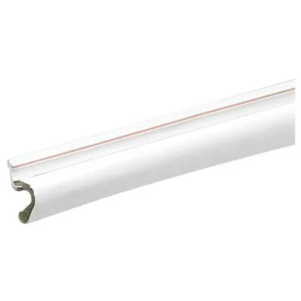 Thermwell Products 220807 White Eliminator Kerfed Door Seal, 1" x 8', Fits Standard Kerf & Kerfed Millwork Doors, Fills Gaps Up to 11/16 Inches